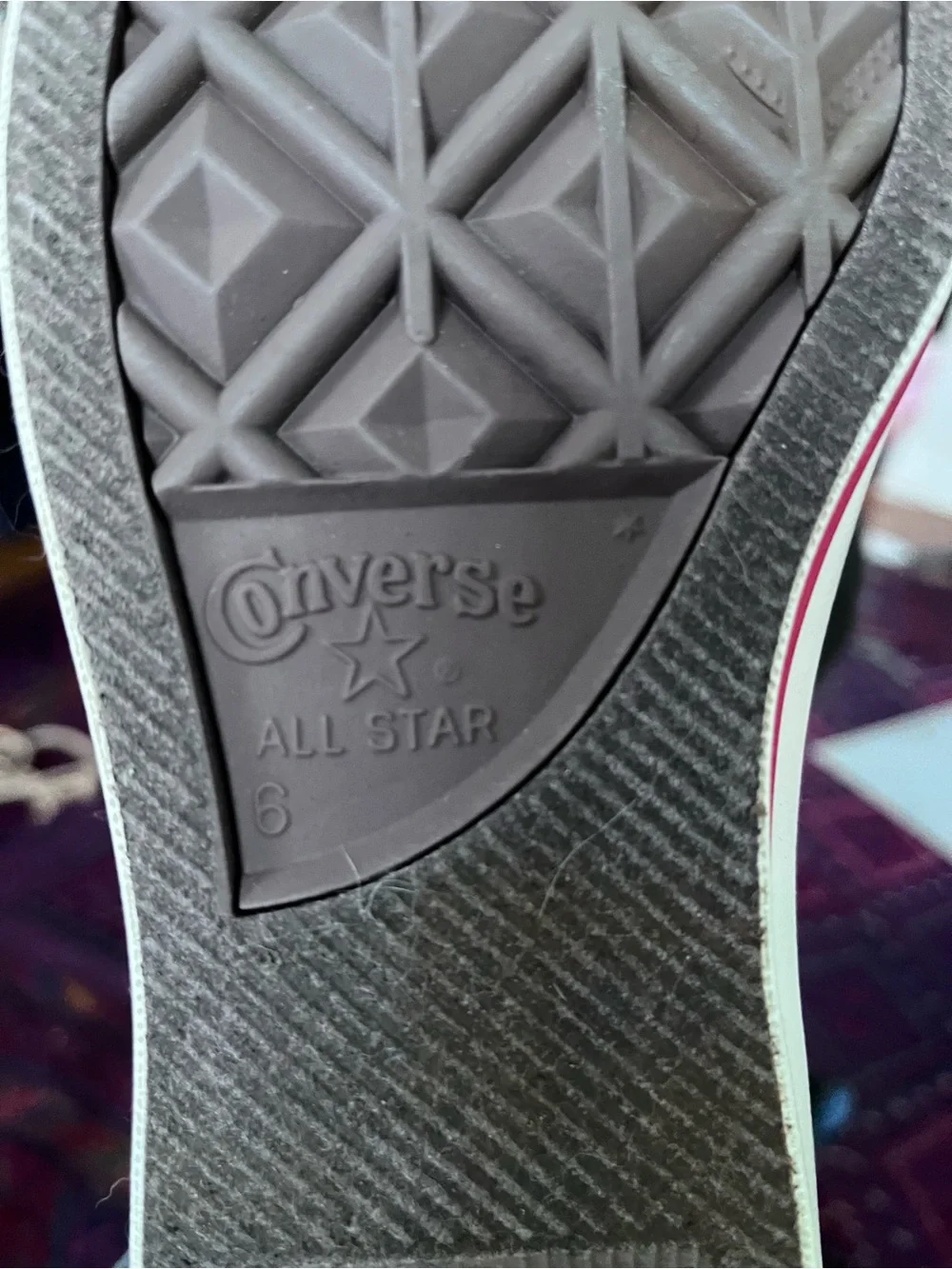 Custom Converse Black High-Top Sneakers - Picture 4 of 4